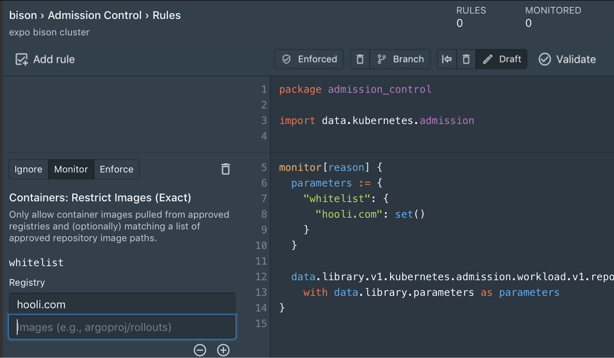 Open Policy Agents (OPAs) running on clusters